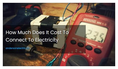 how much does it cost to hook up electricity